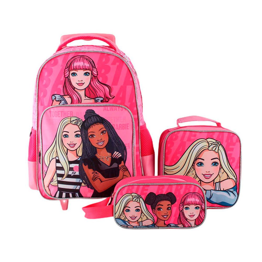 MOCHILA BARBIE SET LONCHERA Y ESTUCHE MOCHILA BARBIE SET LONCHERA Y ESTUCHE